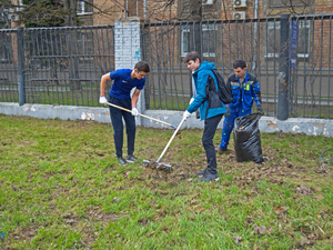 Все площадки и филиалы МАИ приняли участие в традиционном субботнике